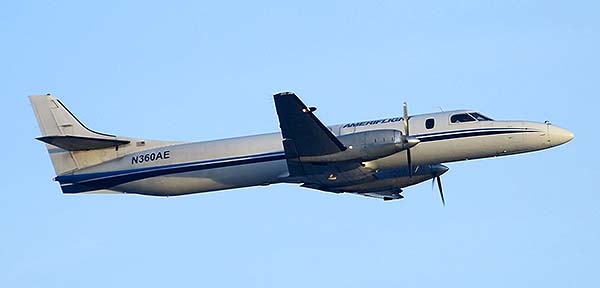 Ameriflight Fairchild SA227-AC Metro III N360AE, Phoenix Sky Harbor, December 22, 2014